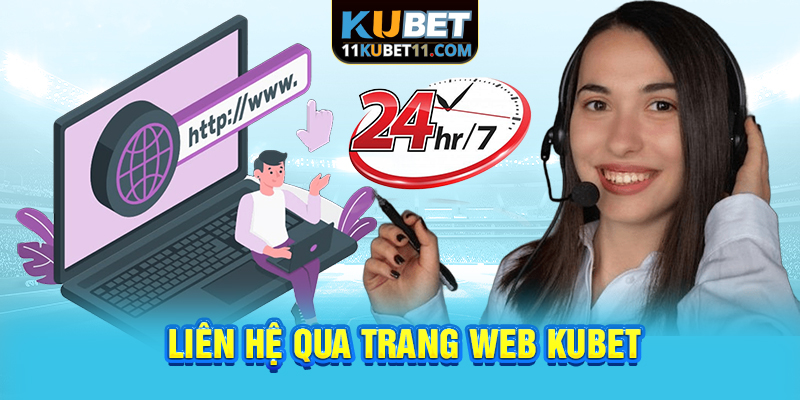 Liên hệ qua trang web Kubet